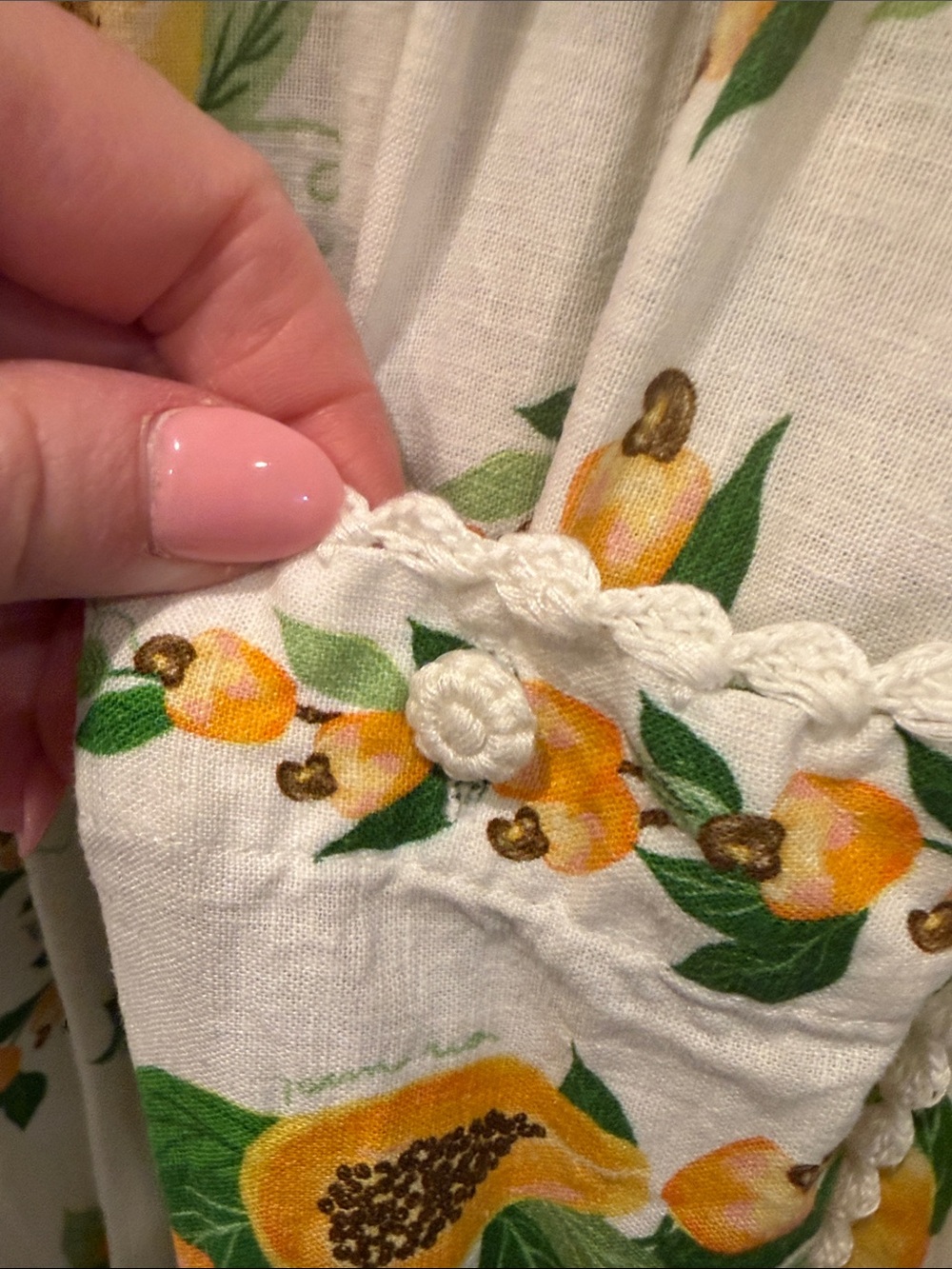 FARM Rio Papaya Salad Midi Dress medium - Picture 7 of 14